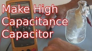 How to Make a High Capacitance Electrolytic Capacitor [upl. by Nichols]