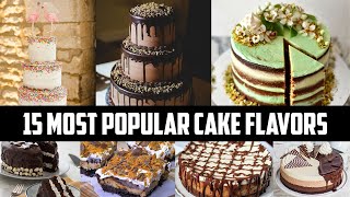 15 Most Popular Cake Flavors To Go Viral in 2021 [upl. by Fife790]