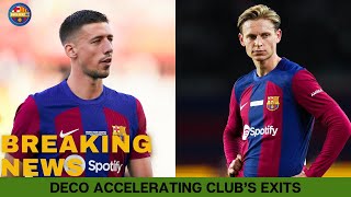 Lenglet Nears Exit  Barcelona Open to Frenkies Exit [upl. by Yerhcaz]