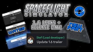 Spaceflight Simulator 16 is almost here  SFS 16 Trailer Release Date  SFS 16 Leaks [upl. by Herculie]