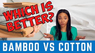 Bamboo vs Cotton Differences Which Is Better For You [upl. by Itaws]