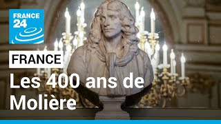 La France et le monde célèbrent les 400 ans de Molière • FRANCE 24 [upl. by Munroe]