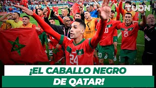 ¡MARRUECOS HISTÓRICO 👏 Primer equipo africano en llegar a una Semifinal Mundialista  TUDN [upl. by Annairda]