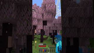 Minecraft Tree Farm Area Project mc minecraft realms multiplayer shorts [upl. by Rosemaria]