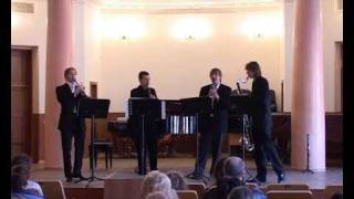 quotclarINart Quartetquot Rossini  Largo al factotum [upl. by Nnylirej]