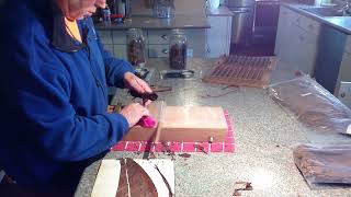 CIGAR ROLLING  using Flexo Roll Cigar Press [upl. by Oderf]