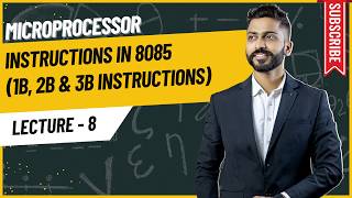 Lec8 Instruction in 8085  1B 2B amp 3B Instructions  Opcode amp Operand  Microprocessor [upl. by Cherilynn578]