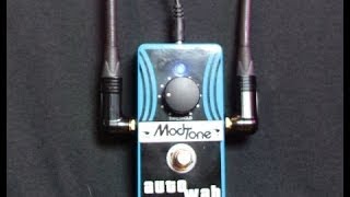 ModTone AutoWah Wah Pedal  Demo amp Review  3P3D2013DAY6  30 Pedals 30 Days [upl. by Hakceber]