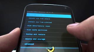 How to install official CyanogenMod Any Version on Nexus 4 [upl. by Nesyla409]