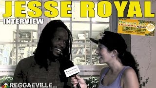 Interview with Jesse Royal  Reggae Jam 2014 [upl. by Anilorak]