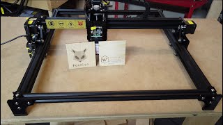 FoxAlien Reizer 20W Laser Engraver Build Test amp Review [upl. by Anilecram]