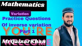 Practice Questions of inverse variation for students and test preparation Part 1 PhysicsWallah [upl. by Eeima]