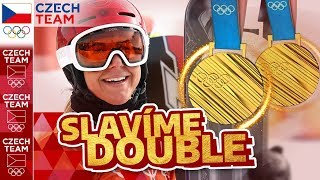 ZLATÁ ESTER LEDECKÁ 🏅🏅 slavíme zlatý double STR [upl. by Marjy7]