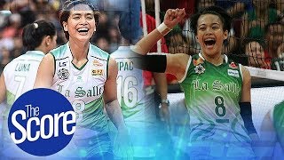 The Score Jolina Dela Cruz Next Ara Galang of DLSU [upl. by Fazeli6]