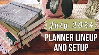 July 2024 MidYear Planner Lineup and Setup Whats Changing [upl. by Lasyrc]