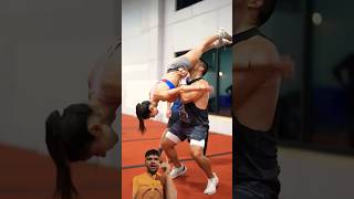 HARDEST SKILL I EVER DONEsportshorts acro cheer stunts workout fitness shorts [upl. by Nivrek593]