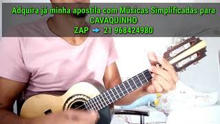 4 Músicas do Araketu Simplificadas para Cavaco Mal acostumadoFace ocultaCarta branca [upl. by Aihsel820]