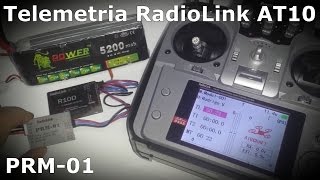 Telemetria RadioLink AT10 PRM01 [upl. by Nelan]