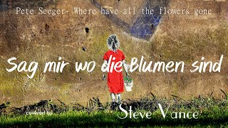 Sag mir wo die Blumen sind  Pete Seeger Cover covered by Steve Vance Rock Version [upl. by Eissahc]