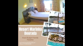 🌴✨ Discover Goas hidden gem Resort Marinha Dourada 🌊🏖️ [upl. by Hyatt]