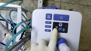 HFNC high flow nasal cannula  how to operatein bangla [upl. by Silvestro700]