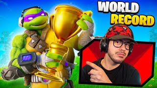 Breaking ANOTHER World Record Win Streak Fortnite [upl. by Lozar]