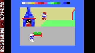 Colecovision  Smurf Paint n Play Workshop 1983 [upl. by Noswal]