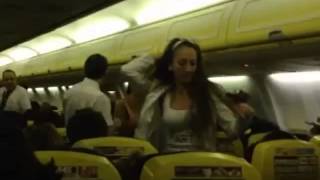 LINK TO VIDEO amp PICS BRIDETOBE FIGHT ON PLANE IN BARCELONA  4314 [upl. by Rourke]