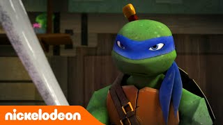 Teenage Mutant Ninja Turtles  Eerste gevecht  Nickelodeon Nederlands [upl. by Othella]