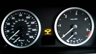 BMW E60 2005 525D Transmission warning on first start [upl. by Merill722]