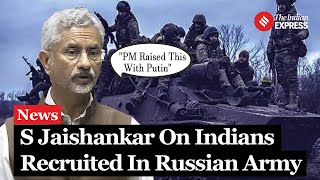 EAM S Jaishankar Said This On Indians In Russian Army  Parliament Session  Russia War [upl. by Ahsenot]