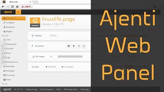 AjentiAjentiV  Вебпанель управления серверомвебсервером [upl. by Hillell577]