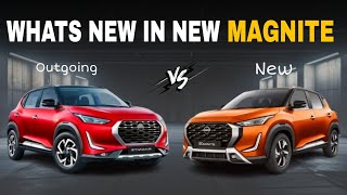 Whats new in New Nissan Magnite Facelift  Nissan Magnite Facelift [upl. by Spillihp]