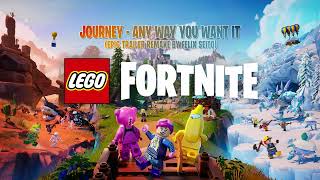 Journey  Any Way You Want It LEGO Fortnite Gameplay Trailer  Epic Trailer Music [upl. by Nnayelsel670]