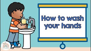 How to Wash Your Hands For Kids  Procedural Writing  TpT [upl. by Nadabas172]