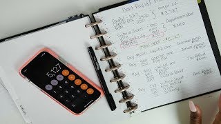 Budget With Me Debt Pay Off Plan 2018  EMichelle [upl. by Nawud]