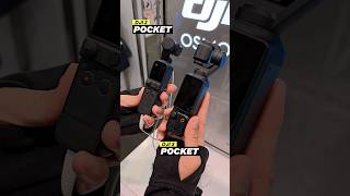 Dji pocket 3 vs Dji pocket 2 shorts dj djipocket djipocket2 djipocket3 comparison camera [upl. by Lseil60]