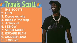 Travis Scott  Travis Scott Playlist  Rultimate Music [upl. by Pennington]