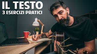 COME SCRIVERE IL TESTO DI UNA CANZONE [upl. by Veleda]