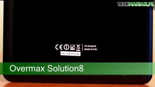 Wideo test i recenzja tabletu Overmax Solution8  techManiaKpl [upl. by Alair608]