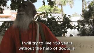 Swami Yoganana at The 2013 International Yoga Festival from Rishikesh India [upl. by Irrehs]