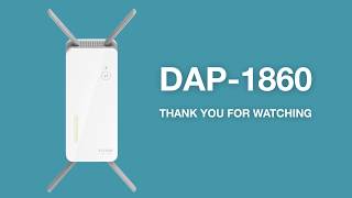 How to Set Up the AC2600 WiFi Extender DAP1860 [upl. by Rik434]