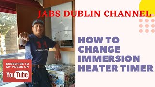 How To Change Immersion Heater Timer [upl. by Naillimxam]