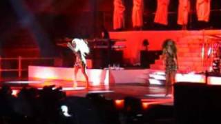 Destinys Child  Through with love Destiny Fulfilled World Tour 2005  Barcelona Spain [upl. by Monjan]