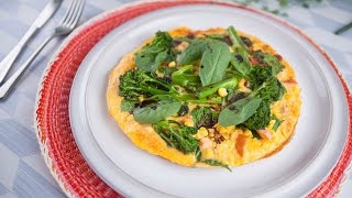 Hot Smoked Salmon Frittata  Good Chef Bad Chef S9 E49 [upl. by Iffar]