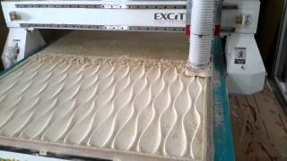 CNC 3D WALL MDF [upl. by Winifred470]