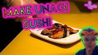 HOW TO MAKE Unagi EEL Nigiri SUSHI Mukbang 2018 [upl. by Balfour]