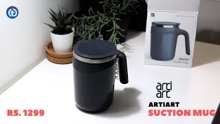 Artiart Doctor 480ML Suction Mug Review  Never Spill Over [upl. by Canning]