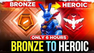 Pushing Bronze To Grandmaster Without Gun Skin 🥵 Solo Br Rank Weopon Glory Push in season 40 [upl. by Meter]