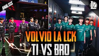 VUELVE LA LCK 💥 T1 vs BRO Analisis [upl. by Wait]